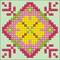 Diamond Dotz® Patchwork Mandala 1 Diamond Painting Kit